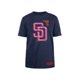 New Era x Big League Chew San Diego Padres Short Sleeve T-Shirt Dark Blue Pink
