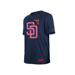 New Era x Big League Chew San Diego Padres Short Sleeve T-Shirt Dark Blue Pink