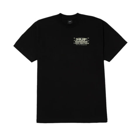 HUF Demolition Crew Short Sleeve T-Shirt Black