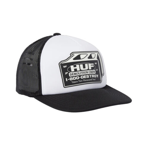HUF Demolition Crew Trucker Adjustable Hat Black