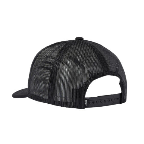 HUF Demolition Crew Trucker Adjustable Hat Black - Image 3