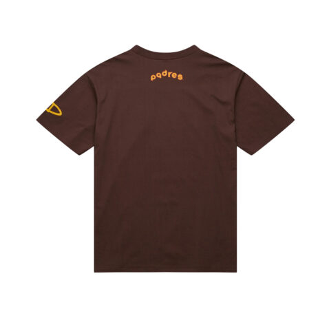 Mitchell & Ness San Diego Padres MLB Legends Tony Gwynn MLB Heavyweight Premium Player Vintage Logo T-Shirt Brown