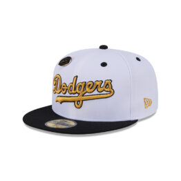 New Era 59Fifty Los Angeles Dodgers 5950 Day Fitted Hat White Black