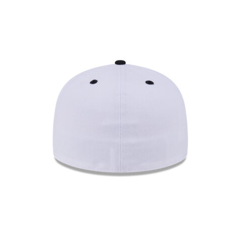 New Era 59Fifty Los Angeles Lakers 5950 Day Fitted Hat White Black - Image 6