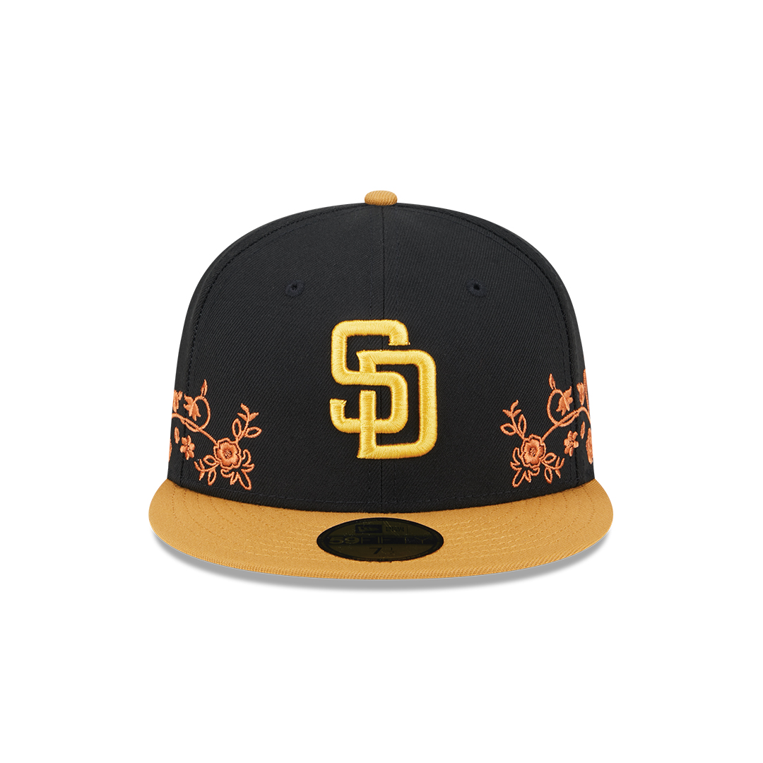 SanDiegoPadres × New Era® × wind and sea WIND AND SEA San Diego Padres New Era 59FIFTY Cap Black Size