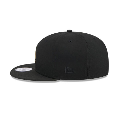 New Era 9Fifty Los Angeles Dodgers Animal Fill Adjustable Snapback Hat Black