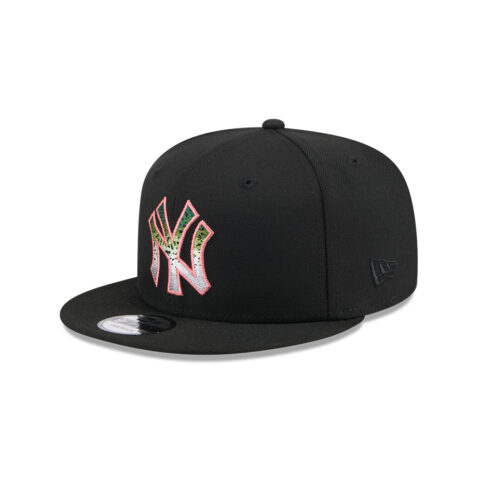 New Era 9Fifty New York Yankees Animal Fill Adjustable Snapback Hat Black