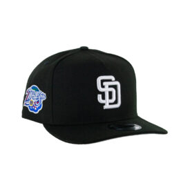 New Era 9Fifty San Diego Padres A-Frame Snapback Hat Black White