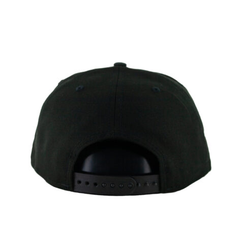 New Era 9Fifty San Diego Padres A-Frame Snapback Hat Black White - Image 4
