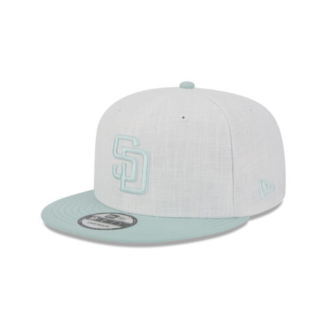 New Era 9Fifty San Diego Padres Minty Breeze Snapback Hat White Mint