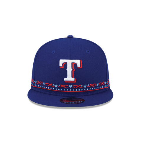 New Era 9Fifty Texas Rangers 2024 ASG Detail Snapback Hat Royal Blue - Image 3