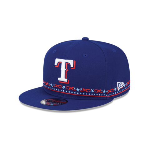 New Era 9Fifty Texas Rangers 2024 ASG Detail Snapback Hat Royal Blue