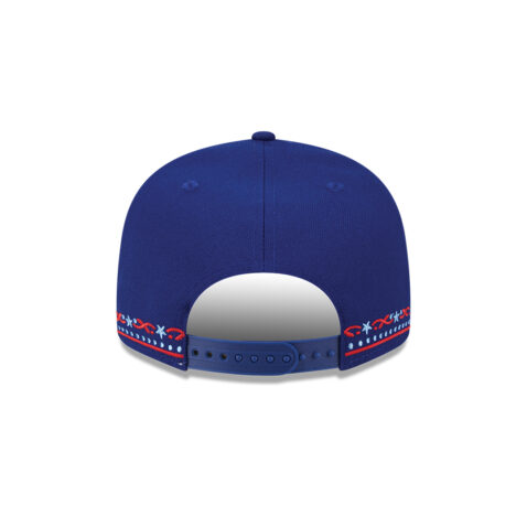 New Era 9Fifty Texas Rangers 2024 ASG Detail Snapback Hat Royal Blue - Image 6