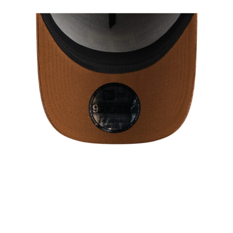 New Era 9Forty Texas Rangers Ornamental Cord A-Frame Adjustable Snapback Hat Toasted Peanut - Image 7