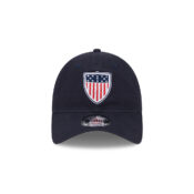 New-Era-9Twenty-Official-Olympics-2024-Team-USA-Shield-Adjustable-Strapback-Hat-Blue-Front.jpg