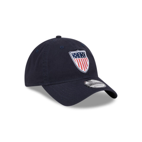New Era 9Twenty Official 2024 Olympic Games Team USA Shield Adjustable Strapback Hat Blue - Image 4