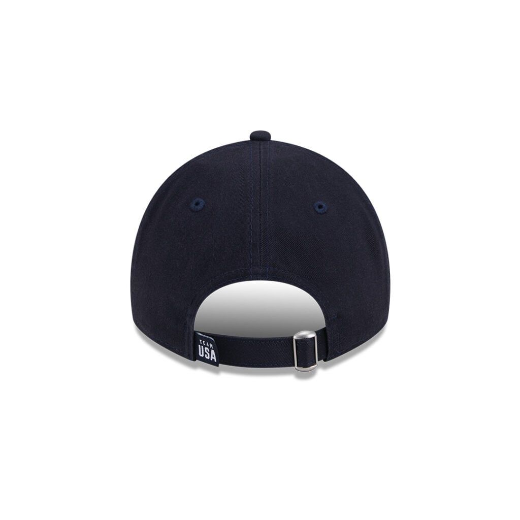 Lids Essential Dad Hat - Navy Blue, Adjustable Strapback, 100% Cotton Twill - View #3