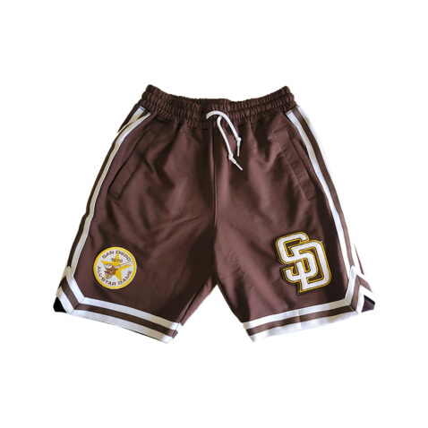 New Era San Diego Padres Logo Select Shorts Brown Gold