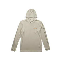 Salty Crew Ahi Mount Long Sleeve Tech Hood Sunshirt Natural