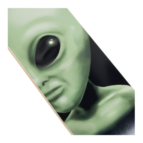 Ripndip We Come In Peace Skateboard Deck 8.25 Black - Image 2