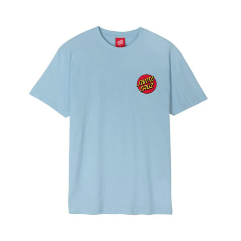 Santa Cruz Classic Dot Short Sleeve T-Shirt Light Blue Santa Cruz Classic Dot Short Sleeve T-Shirt Light Blue