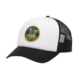 Vans Beer Float Mesh Trucker Adjustable Snapback Hat White