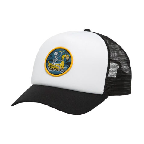 Vans Beer Float Mesh Trucker Adjustable Snapback Hat White