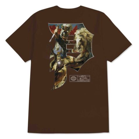 Primitive Victory Short Sleeve T-Shirt Brown - Image 2