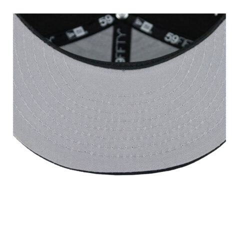 New Era 59Fifty Michigan State Spartans Fitted Hat Black White - Image 5