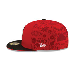 New Era 59Fifty Tijuana Toros Alternate 2 Official On Field Fitted Hat Red White Black