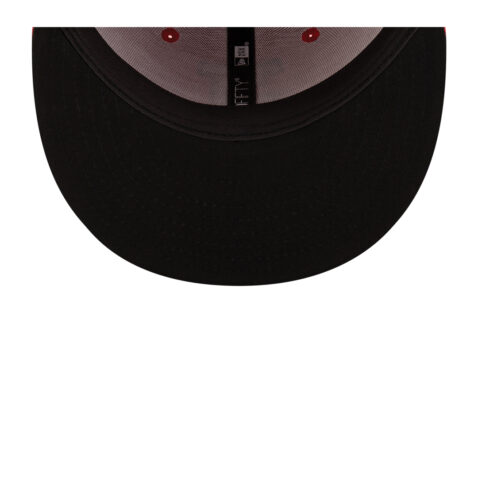 New Era 59Fifty Tijuana Toros Alternate 2 Official On Field Fitted Hat Red White Black - Image 7