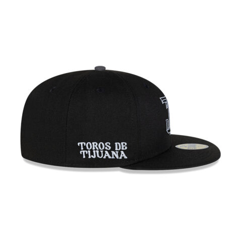 New Era 59Fifty Tijuana Toros FG INV DVL Official Fitted Hat Black White - Image 5
