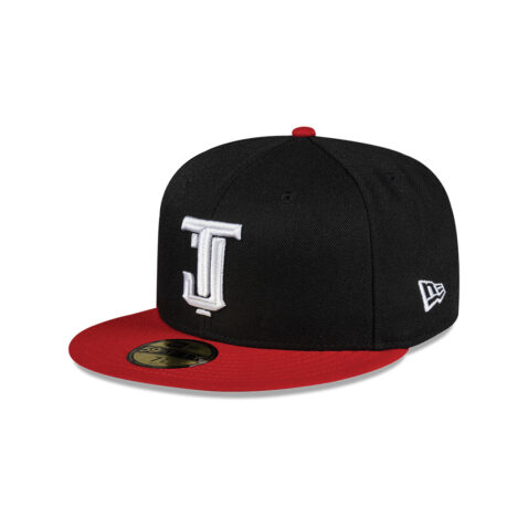 New Era 59Fifty Tijuana Toros FG INV M Logo Official Fitted Hat Black White Red New Era 59Fifty Tijuana Toros FG INV M Logo Official Fitted Hat Black White Red