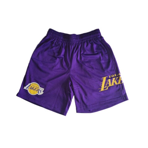 New Era Los Angeles Lakers F2 Shorts Purple Gold