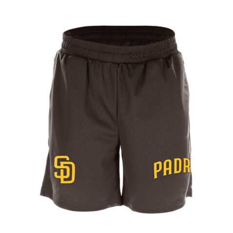 New Era San Diego Padres F2 Shorts Brown Gold