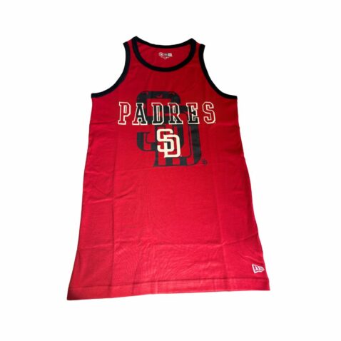 New Era San Diego Padres July 4th 2024 Tank Top Red Blue