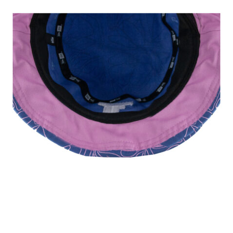 New Era Tijuana Toros Flower Pattern Bucket Hat Copen Blue - Image 3