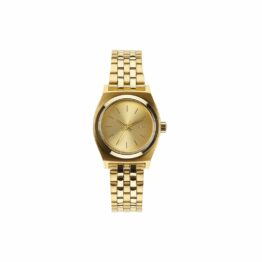 Nixon Small Time Teller Watch All Gold