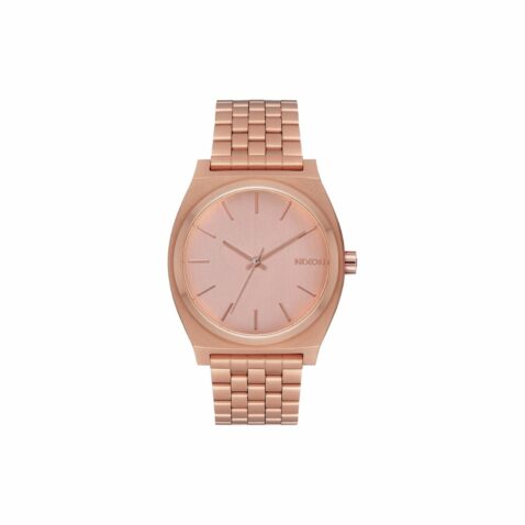 Nixon Small Time Teller Watch All Rose Gold