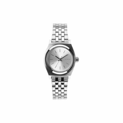 Nixon Small Time Teller Watch All Silver