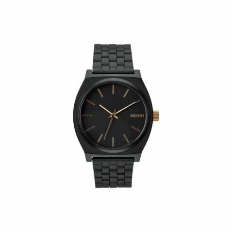 Nixon Time Teller Watch Matte Black Gold