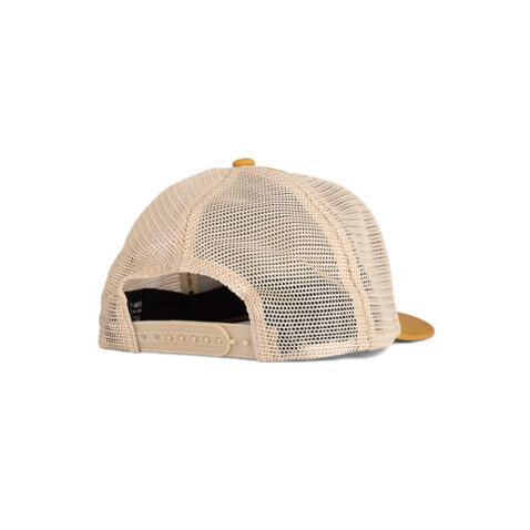 Salty Crew Bigmouth Mesh Trucker Adjustable Snapback Hat Mustard