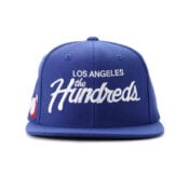 The-Hundreds-Forever-Team-Adjustable-Snapback-Hat-Royal-Blue-White-Front.jpg