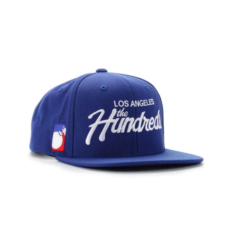 The-Hundreds-Forever-Team-Adjustable-Snapback-Hat-Royal-Blue-White-Rigth-Front.jpg
