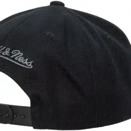 Mitchell & Ness San Antonio Spurs Team 2 Tone 2.0 Snapback Hat Black Gray