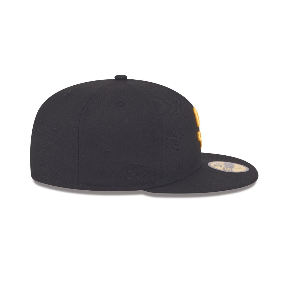 【US限定】New Era 59FIFTY San Diego Padres FlyingSkull Black New Era 59Fifty San Diego Padres Flying Skull Fitted Hat