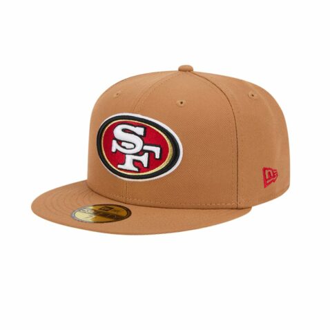 New Era 59Fifty San Francisco 49ers Color Pack Fitted Hat Light Bronze