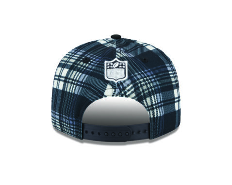 New Era 9Fifty Las Vegas Raiders Sideline Statement Snapback Hat Black Plaid - Image 5