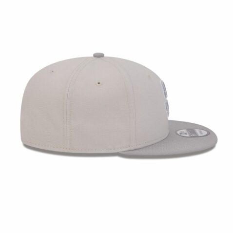 New Era 9Fifty San Diego Padres Two Tone Snapback Hat Stone Gray - Image 6