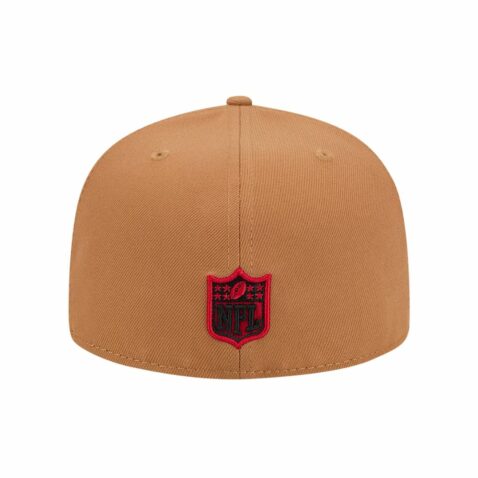 New Era 59Fifty San Francisco 49ers Color Pack Fitted Hat Light Bronze - Image 4